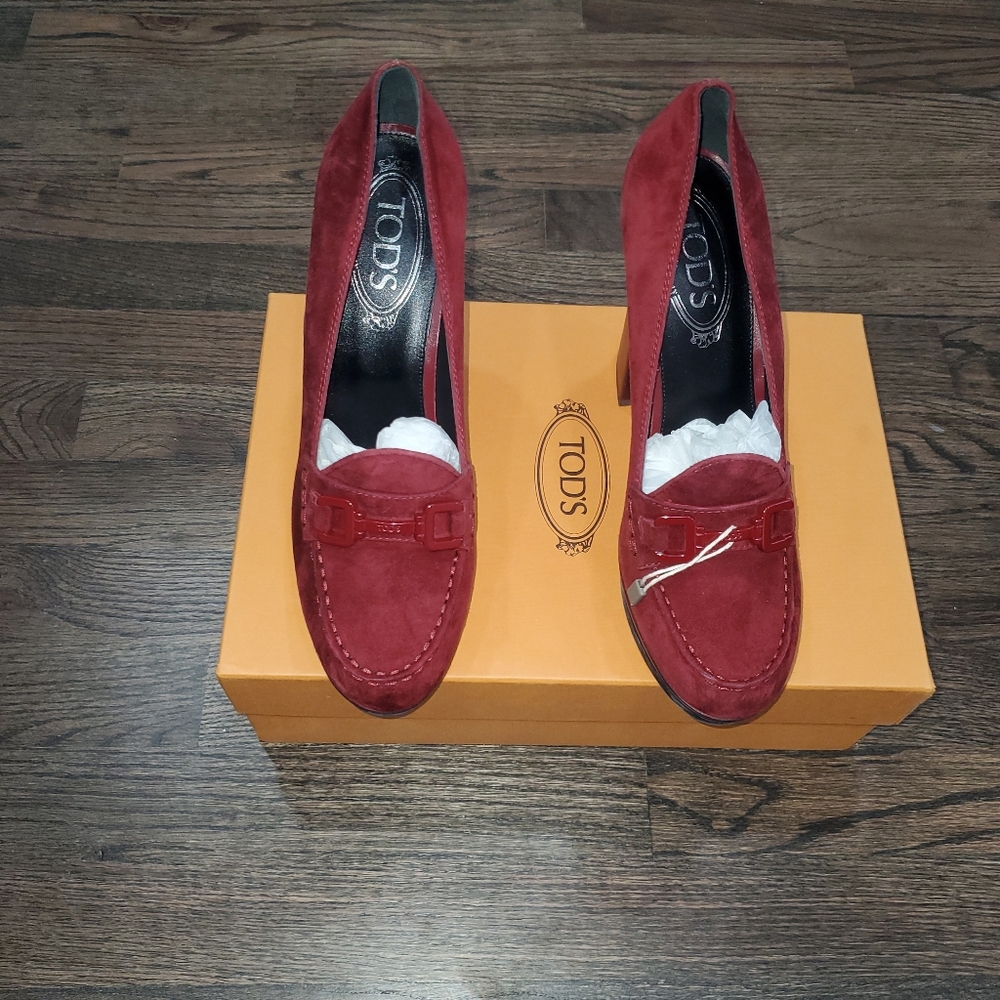 Today Burgundy Pumps